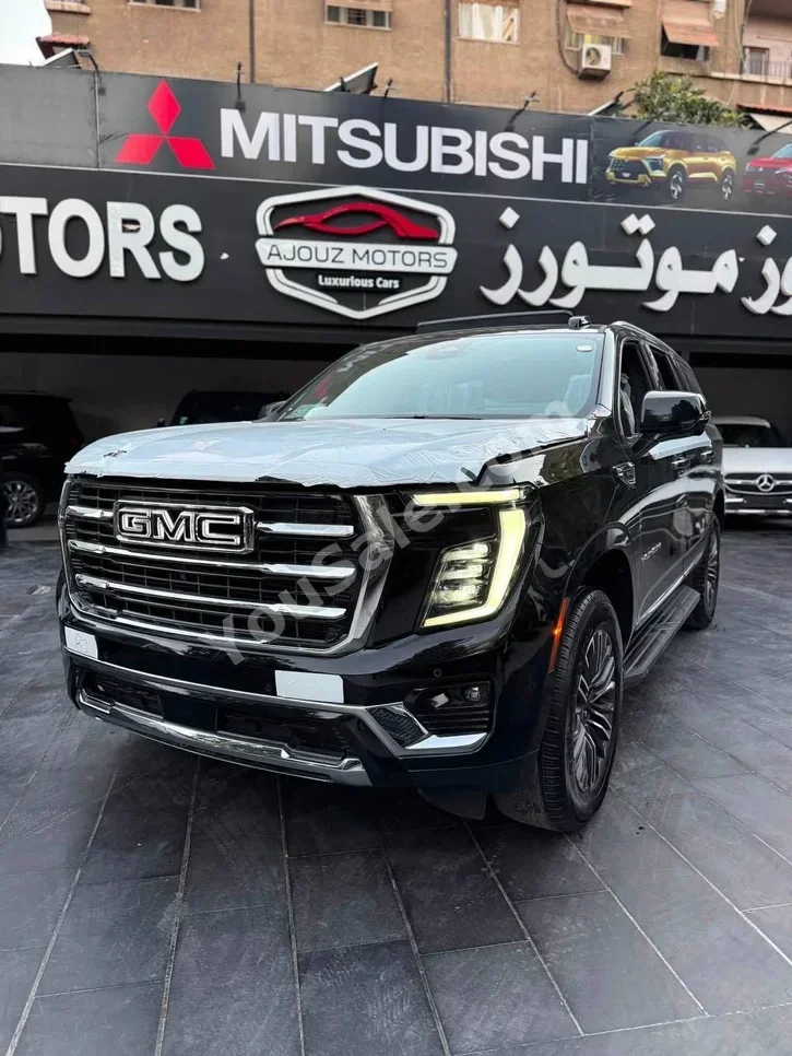 GMC  Yukon  2025  Automatic  0 km  8 Cylinder  RWD  SUV  Black  Gasoline