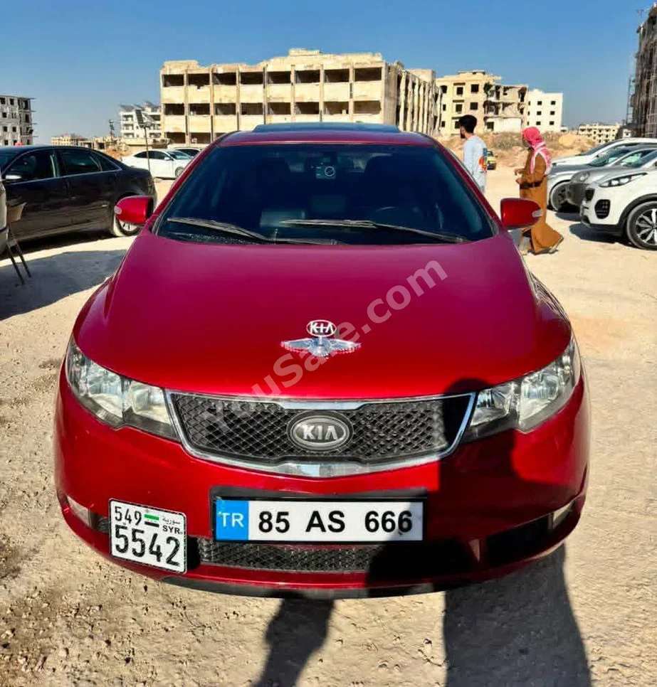 Kia  Forte  2009  Automatic  138,000 km  4 Cylinder  FWD  Sedan  Red  Gasoline
