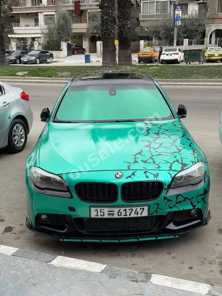 BMW 5-Series 528i 2013 Automatic 170,000 km 6 Cylinder RWD Sedan Green Gasoline