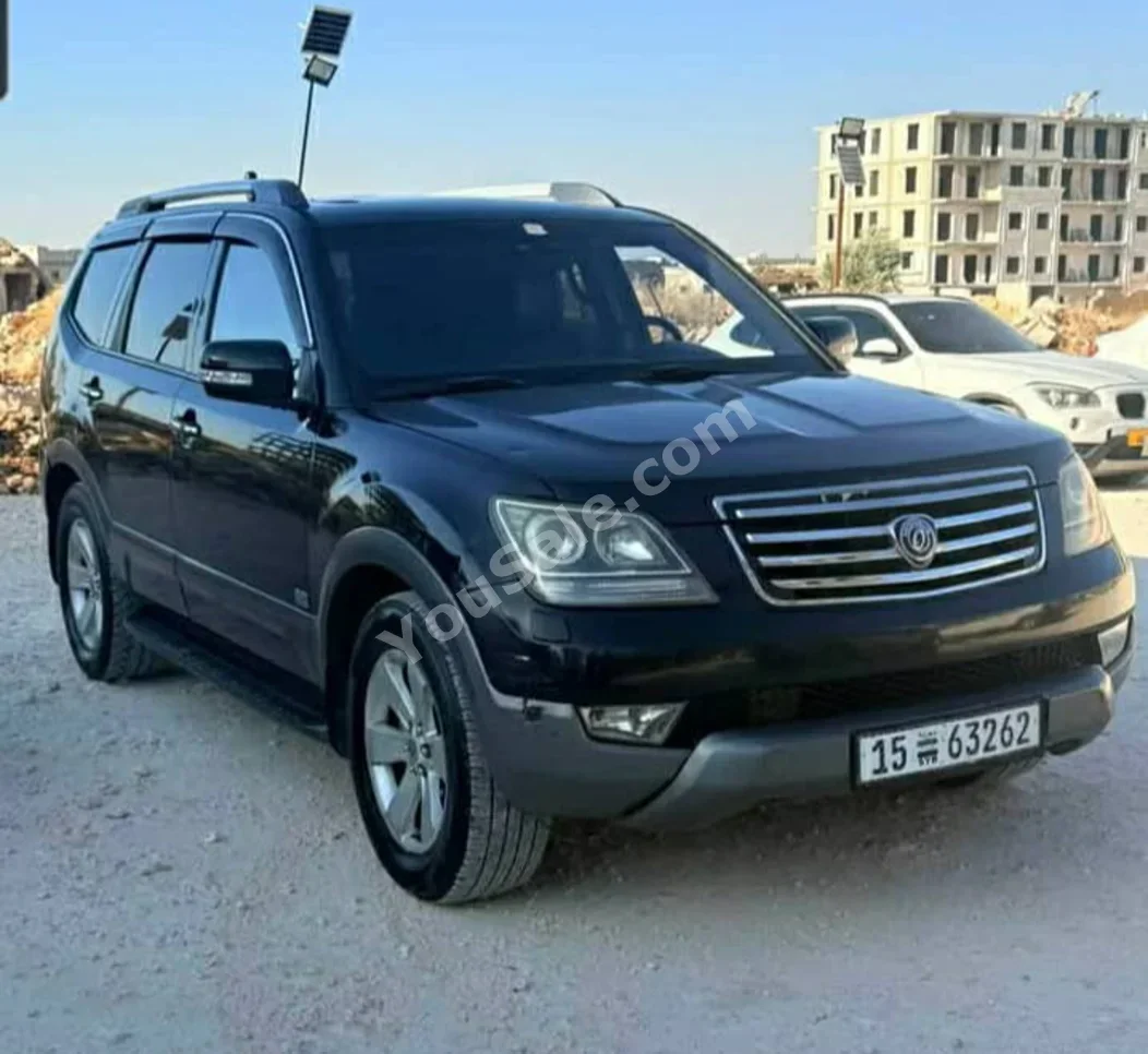 كيا موهافي 2008 اتوماتيك 496,000 كم 6 سلندر دفع خلفي اس يو في أسود ديزل
